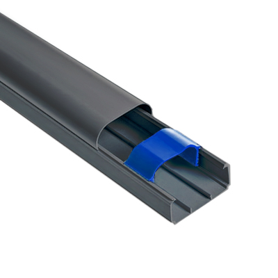 Фотография товара 'Ruvinil РКК-74х55-Ч Кабель-канал "РУВИНИЛ" 74х55х2000мм (черный)'