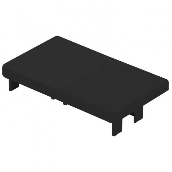 Фотография товара 'Ruvinil ЗГЛ-100х60-Ч Заглушка для РКК-100х60 и 100х40 (черная)'