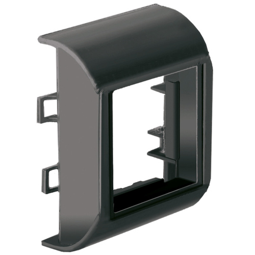 Фотография товара 'Ruvinil СПР-74х55-Ч Суппорт установочный для модульных механизмов 45х45х9 мм для РКК-74х55 (черный)'