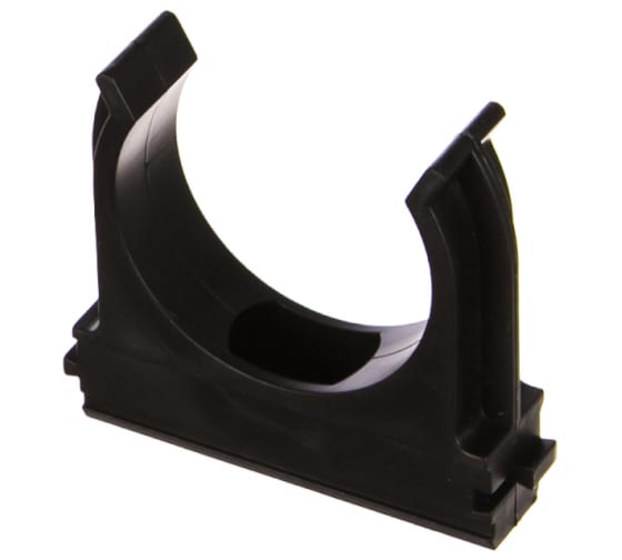 Фотография товара 'Ruvinil К01116УЧ Крепеж-клипса универсальная для трубы 16мм (пластм.)черная'