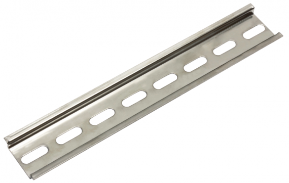Фотография товара 'Ruvinil ДРЕ-1000 Дин-рейка перфорированная 7,5х35х1000 мм'