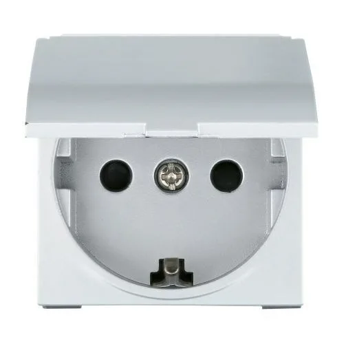 Фотография товара 'Ruvinil Э1-02-35 Эльба.Розетка с з/к и крышкой'