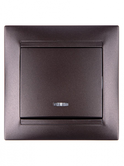 Фотография товара 'Ruvinil Э2-03-22 Эльба+.Выключатель 1-кл. с подсветкой'