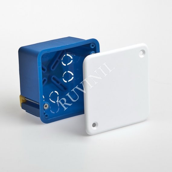 Фотография товара 'Ruvinil 10178 ТУСО 70х70х45мм Коробка распаячная ГСК СП'