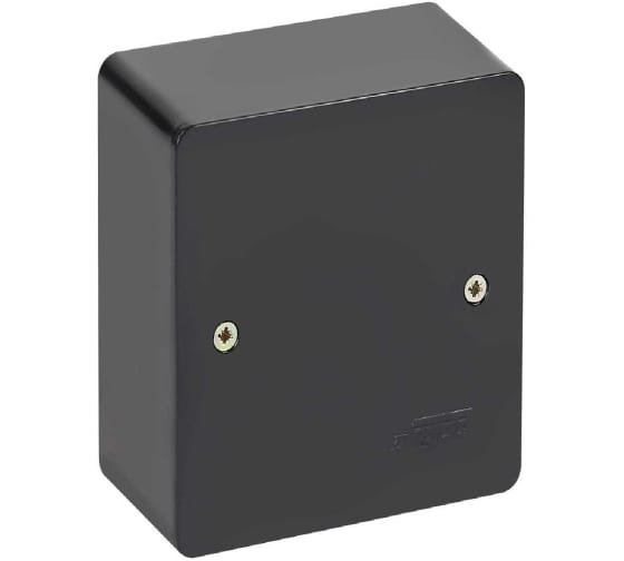 Фотография товара 'Ruvinil 65015Ч Тусо.Коробка универс. для кабель-каналов, 85х85х42мм'