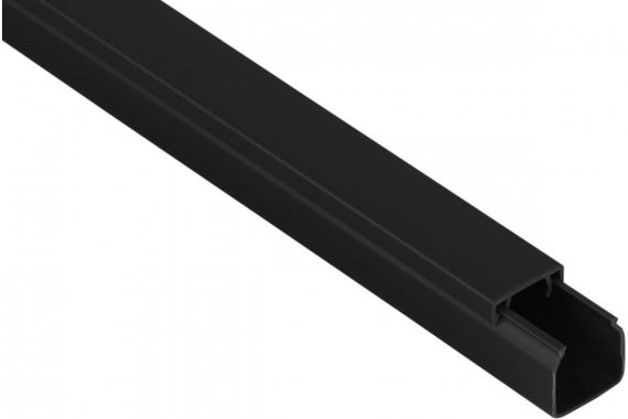 Фотография товара 'Ruvinil РКК-16х16-Ч Кабель-канал 16х16х2000мм'