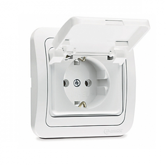 Фотография товара 'Ruvinil Э2-02-30 Эльба+.Розетка с з/к и крышкой'