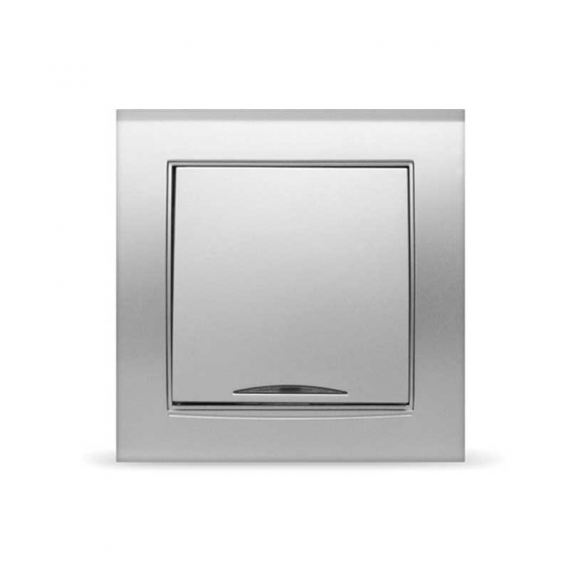 Фотография товара 'Ruvinil Э2-03-25 Эльба+.Выключатель 1-кл. с подсветкой'