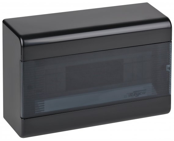 Фотография товара 'Ruvinil 68012Ч Тусо.Щиток о/п на 12 мод. с двер. 280х190х93мм'