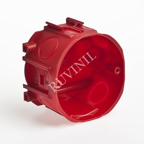 Фотография товара 'Ruvinil 10184 ТУСО D=71мм, H=47мм Коробка установочная СП для заливки в бетон'