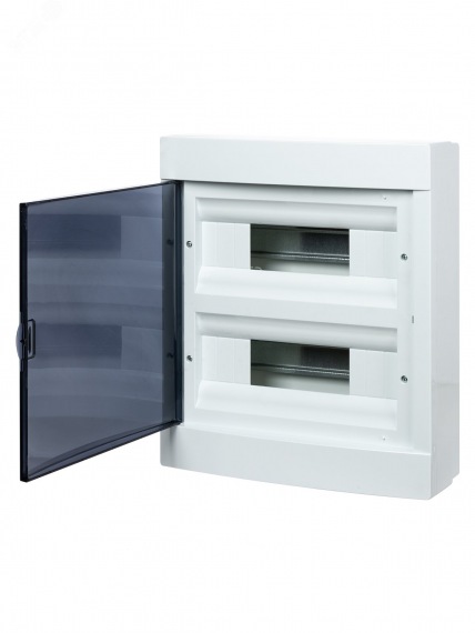 Фотография товара 'Ruvinil 68018 ТУСО Щит распред. пластиковый навесной 18мод IP40 222х277х93мм'