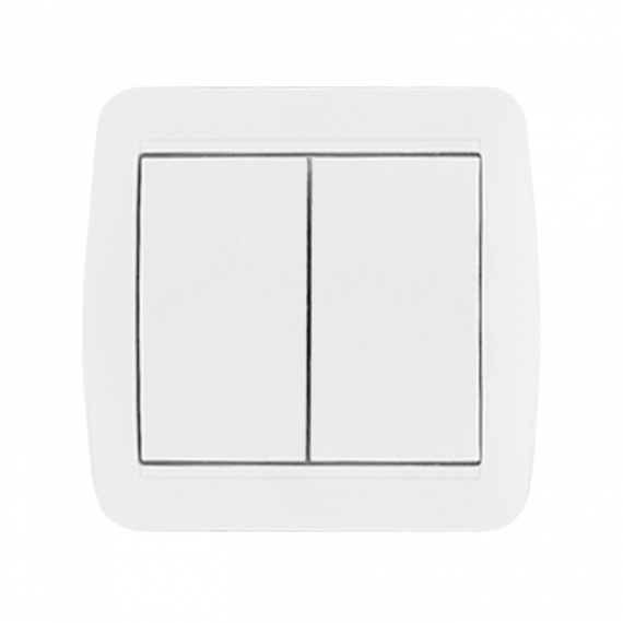 Фотография товара 'Ruvinil Э1-03-30 Эльба.Выключатель 2-кл.'