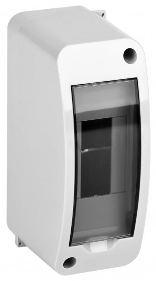 Фотография товара 'Ruvinil 68302 ТУСО Щит распред. пластиковый навесной 2мод IP40 140х55х85мм'