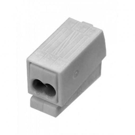 Фотография товара 'Ruvinil 224-201 Сервисная клемма на 2 вход для соедин 0,5-2,5 мм'