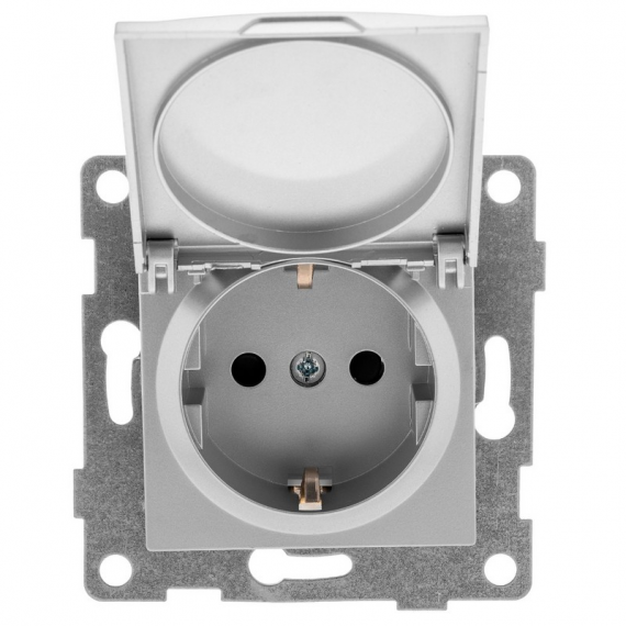 Фотография товара 'Ruvinil Э2-02-35 Эльба+.Розетка с з/к и крышкой'