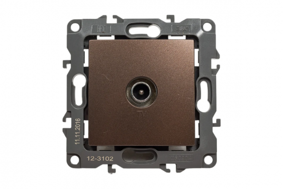 Фотография товара 'Ruvinil Э1-06-02 Эльба.Розетка TV'