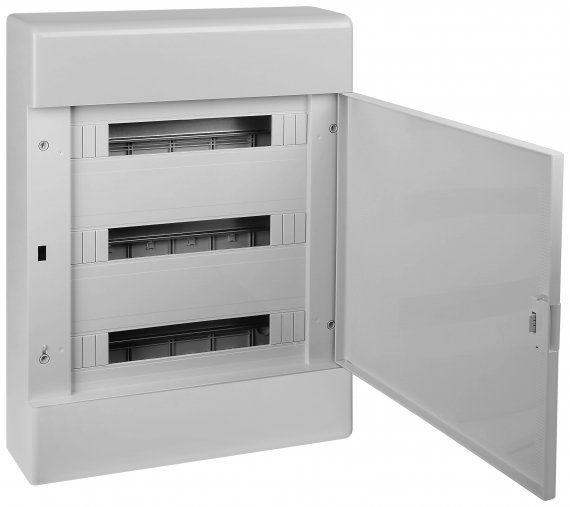 Фотография товара 'Ruvinil 68054С Тусо.Щиток о/п на 54 мод. с двер. 648х468х116мм'