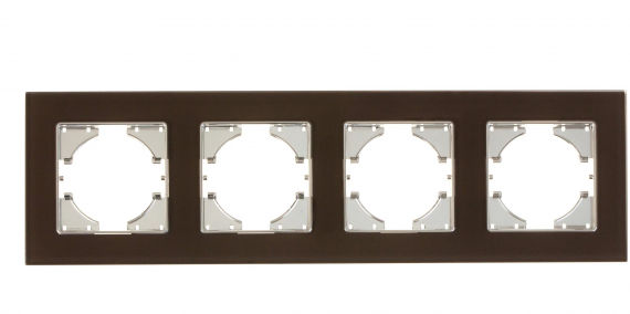 Фотография товара 'Ruvinil Э2-20-42 Эльба+.Рамка на четыре модуля'