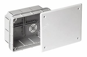 Фотография товара 'Ruvinil 10121 ТУСО 127х106х50мм Коробка распаячная для скрытой проводки'