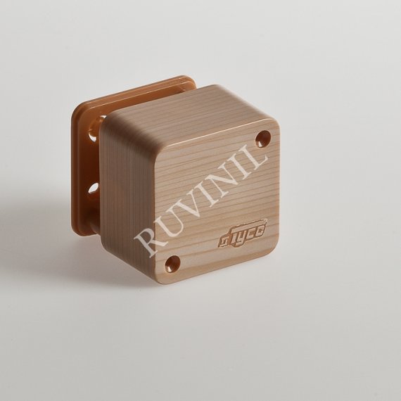 Фотография товара 'Ruvinil 65002-27М ТУСО 55х55х32мм Коробка распаячная ОП (2 клеммника)'