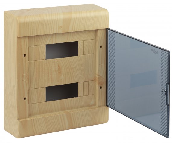 Фотография товара 'Ruvinil 68324-27М ТУСО Щит распред. пластиковый навесной 24мод IP40 370х302х95мм'