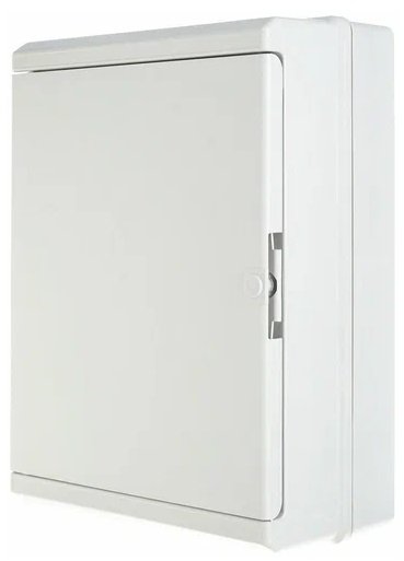 Фотография товара 'Ruvinil 69024 ТУСО Щит распред. пластиковый навесной 24мод/эл. счетчик IP55 370х275х135мм'