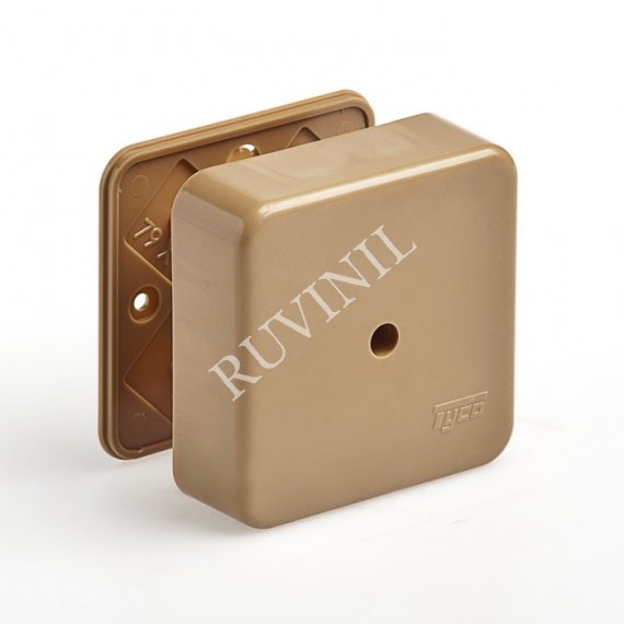 Фотография товара 'Ruvinil 65005К ТУСО 80х80х25мм Коробка универсальная для кабель-каналов'