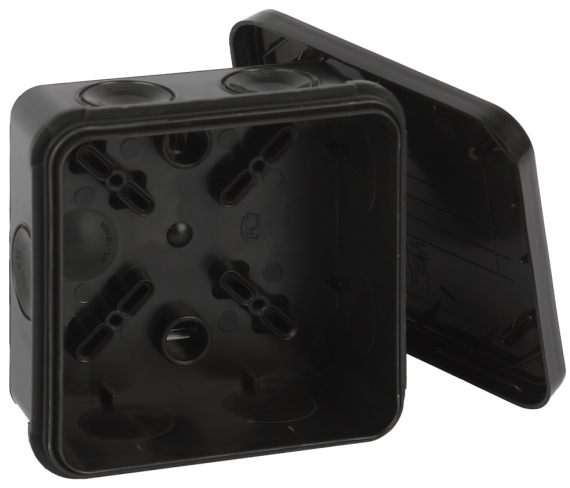 Фотография товара 'Ruvinil 67240Ч Тусо.Коробка расп. для о/п, 85х85х45мм двухкомпонентная'