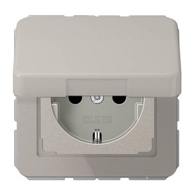 Фотография товара 'Ruvinil Э2-02-34 Эльба+.Розетка с з/к и крышкой'