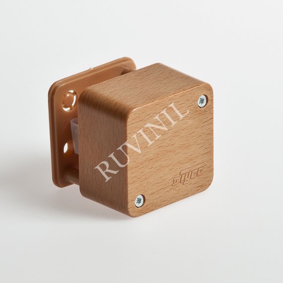 Фотография товара 'Ruvinil 65002-38М ТУСО 55х55х32мм Коробка распаячная ОП (2 клеммника)'