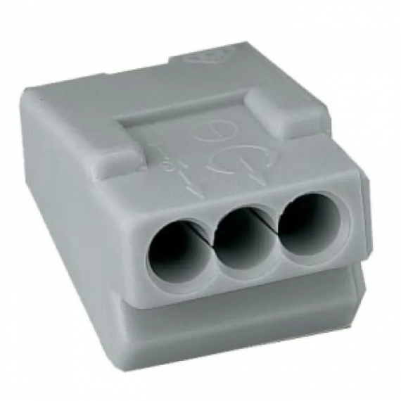 Фотография товара 'Ruvinil 273-503 Клеммы 273 на 3 пр.1,5-4 мм с пастой'