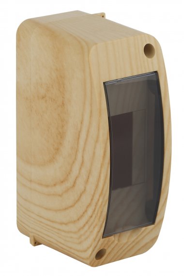 Фотография товара 'Ruvinil 68302-27М ТУСО Щит распред. пластиковый навесной 2мод с вертик. двер.IP40 140х55х85мм'