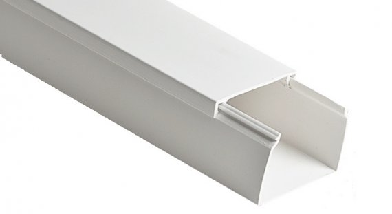 Фотография товара 'Ruvinil РКК 80х60 Кабель-канал 80х60х2000мм'