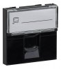 Ruvinil АДЛ 13-908-Ч Розетка модульная компьютерная RJ-45 45х45мм