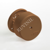 Ruvinil 65001К ТУСО D=62мм, H=24мм Коробка распаячная ОП (2 клеммника)